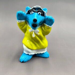Rare Herry Monster Pvc Figure Big Bad Wolf Sesame Street Questor 2.5 inch